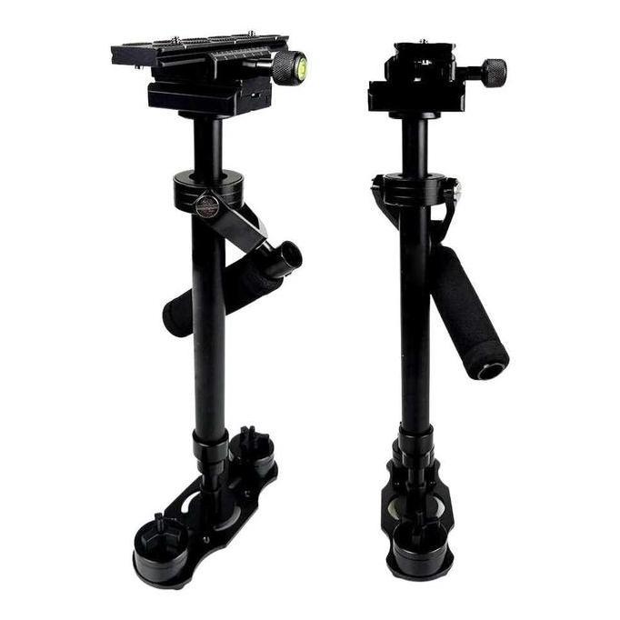 TERLARIS TAFFSTUDIO GIMBAL KAMERA DSLR GOPRO DENGAN COUNTERWEHT DAN HANDLE SPONS - STABILIZER ALUMIN
