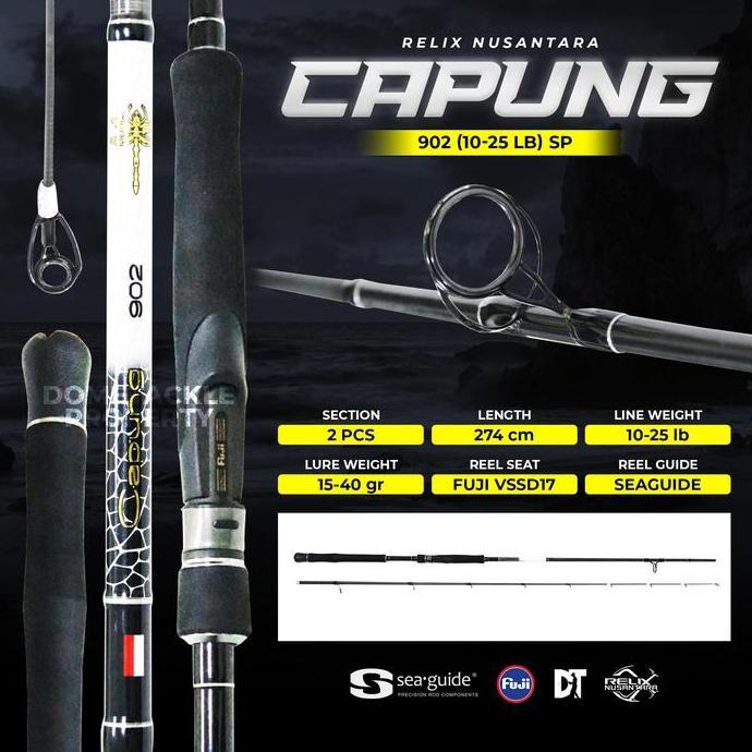 BEBAS ONGKIR - Joran Pancing Capung - RELIX NUSANTARA I FREE TABUNG - PACKING AMAN I Rod UL Ultralig
