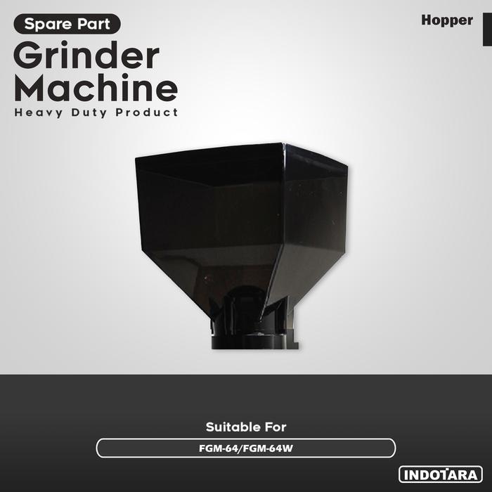 Grinder Hopper For Ferratti Ferro Grinder Fgm-64/Fgm-64W New Stok