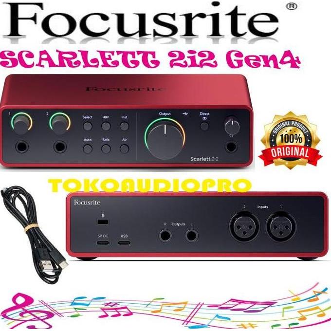 focusrite scarlett 2i2