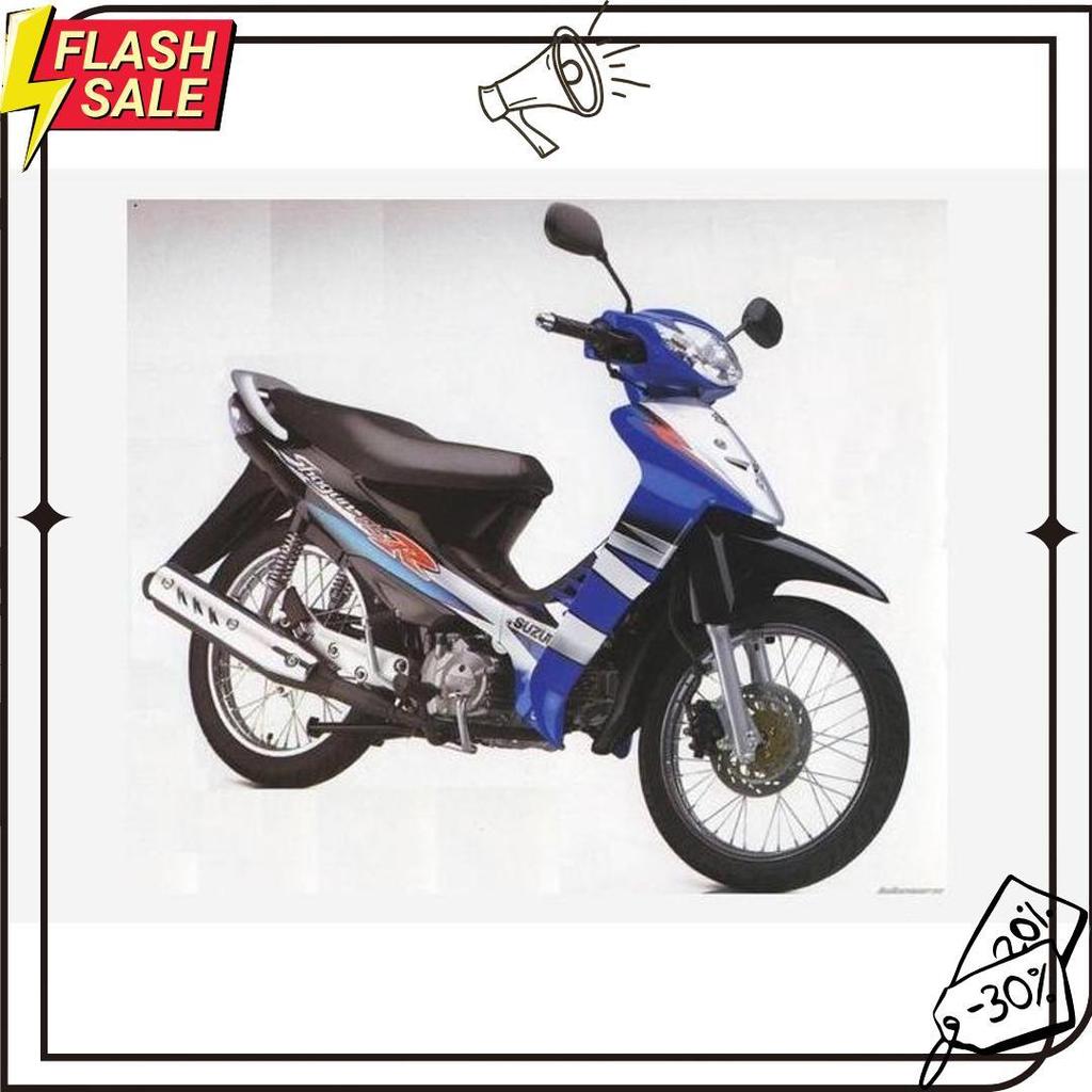 Batok Shogun 125 Biru Plus Reflektor Shogun 125 R / Batok Shogun 125 R Biru Flash Sale