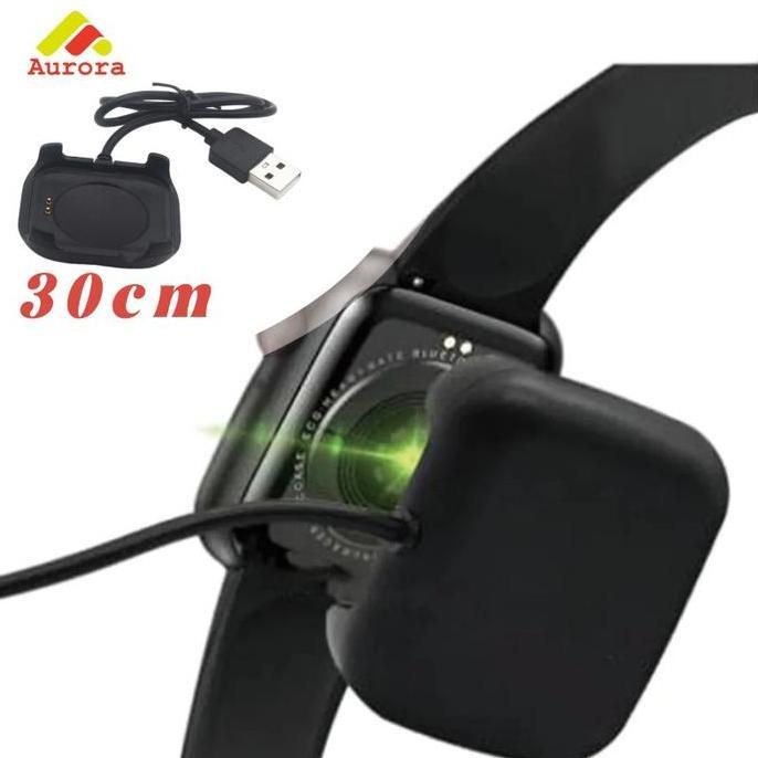 JIDZRUN Kabel USB Charger Smartwatch 2 PIN Docking Cable Untuk Huawei Watch HW19 HW22 SERIES T500 T5