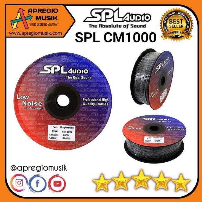 kabel Microphone SPL AUDIO CM1000 CM 1000 Meteran Original