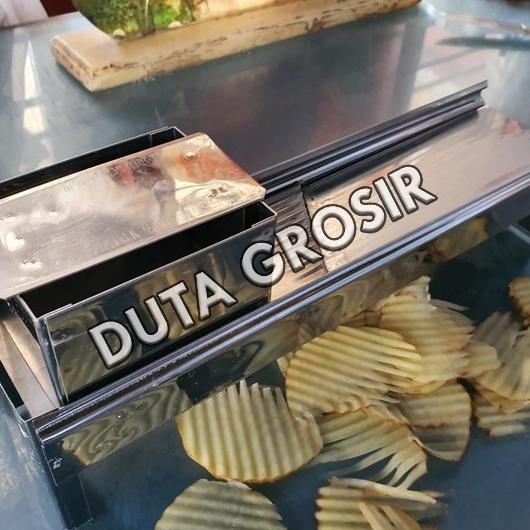 Pemotong Keripik Serbaguna Alat Pemotong Keripik Kentang Manual