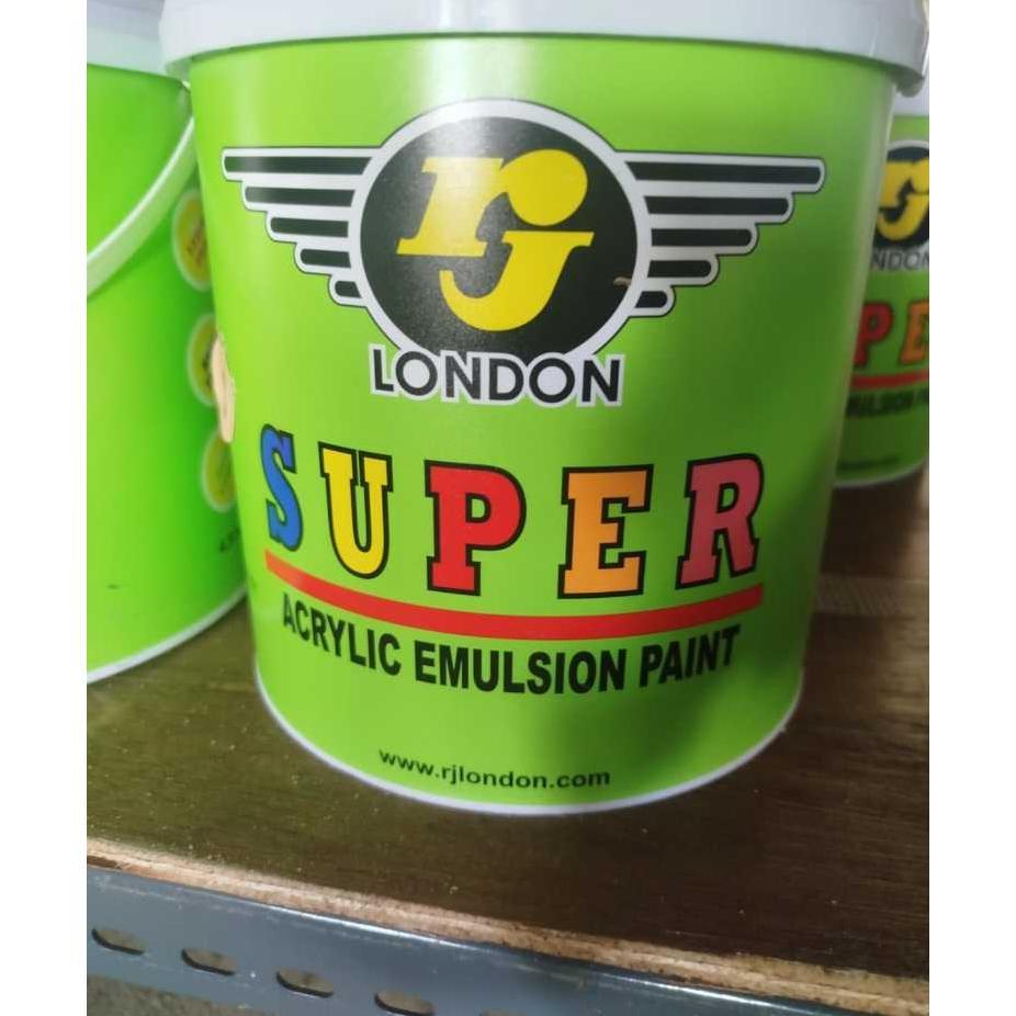 Cat Air / Cat Tembok Super Rj London Isi 4,5 Kg