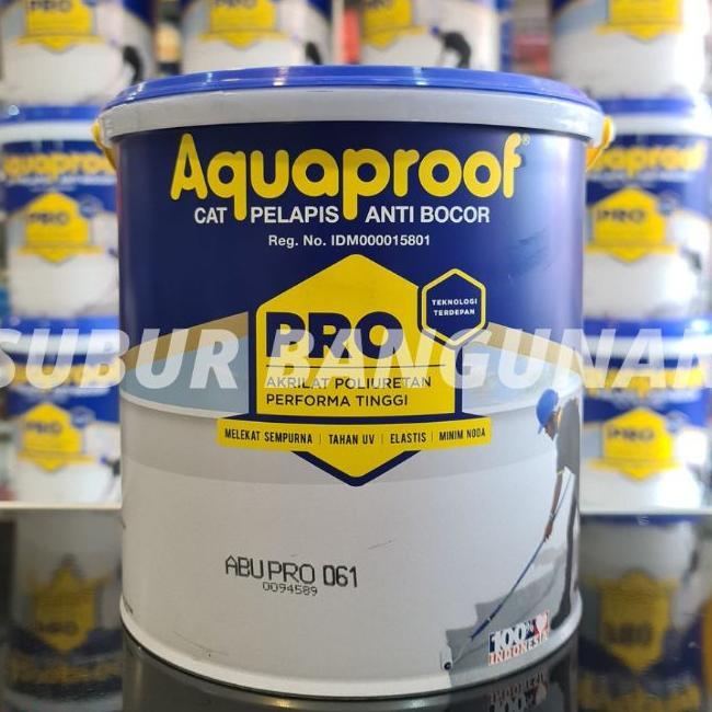 Aquaproof Pro 4 Kg Cat Pelapis Dak Anti Bocor Atap Genteng Talang
