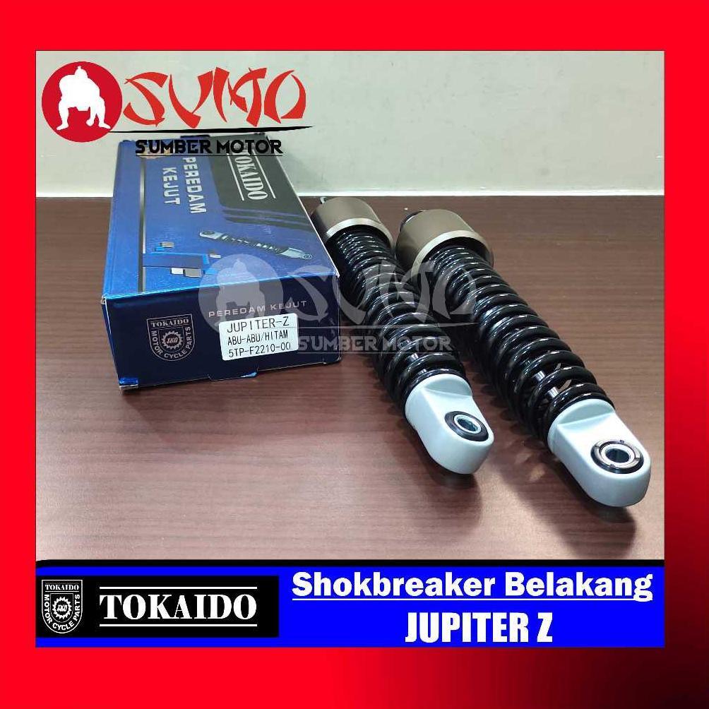 Shockbreaker Skok Belakang Jupiter Z Perak Hitam Original Tokaido Harga Termurah