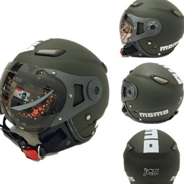 Helm Jpn Momo Pilot Army Dof