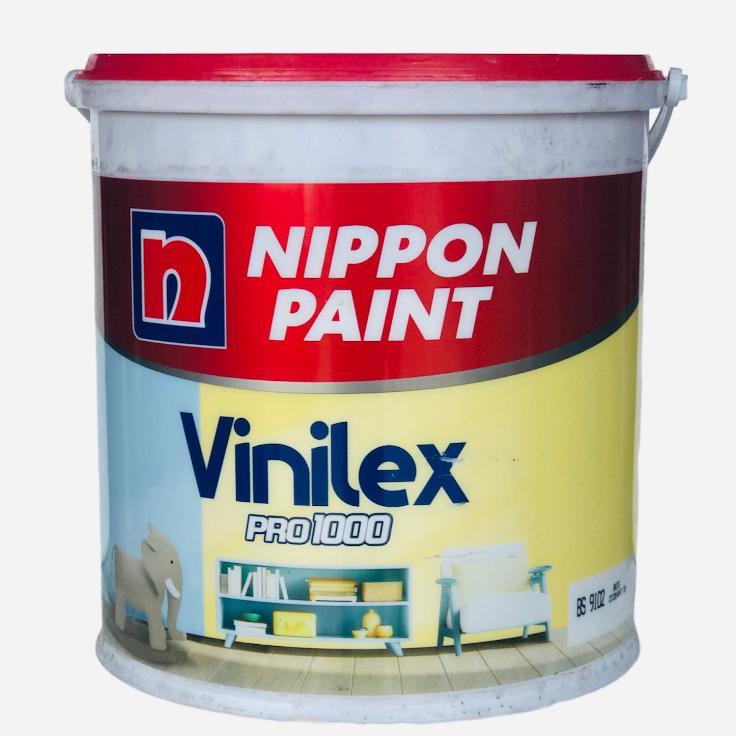 Cat Tembok Interior Nippon Vinilex Pro 1000 4.5 Kg Paking Kayu