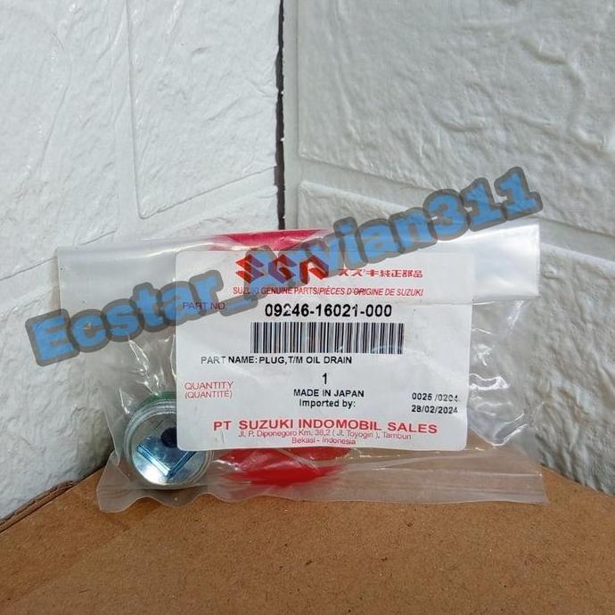 Suzuki Baut Pembuangan / Pengisian Oli Transmisi Perseneling Manual (Magnet) Ertiga, Apv, Wagon R, S