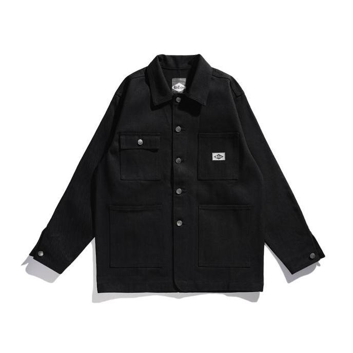 Lee Cooper Jacket Chore Denim Dry Black