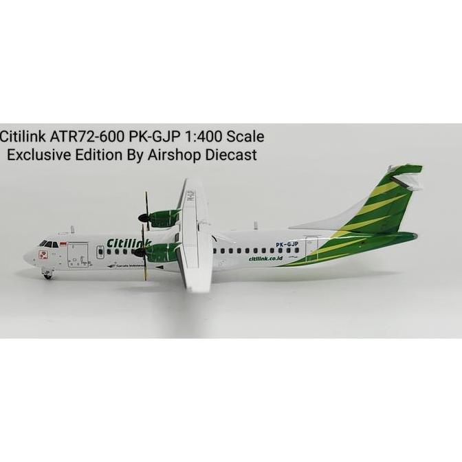 Citilink ATR72-600 PK-GJP 1:400 Scale Exclusive Edition By Airshop Diecast