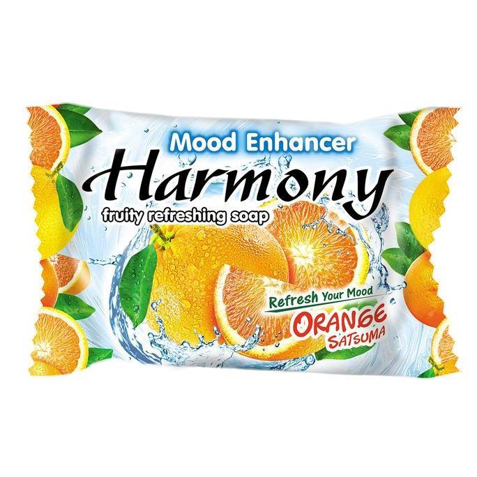 Bathe- [Bundle] 6 Harmony Sabun Buah Orange 70G Gratis Harmony Sabun Buah Orange 70G