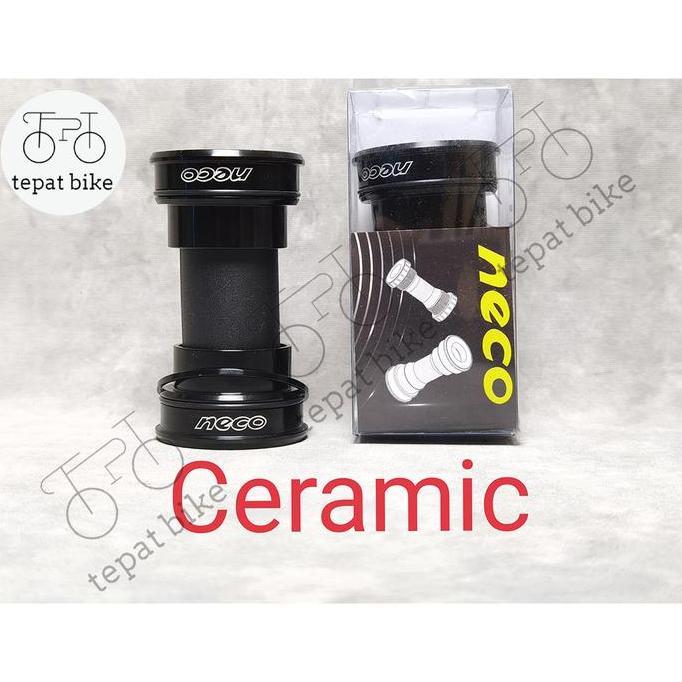 Bottom Bracket Hollowtech 2 NECO Presfit Ceramic BB HT2 Presfit