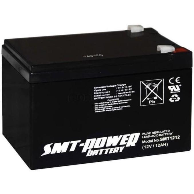 Baterai Kompatibel UPS APC 12 Volt 12 Amper. Battery SMT1212 12V 12Ah 20Hr. Aki / Batre Kering 12Vol