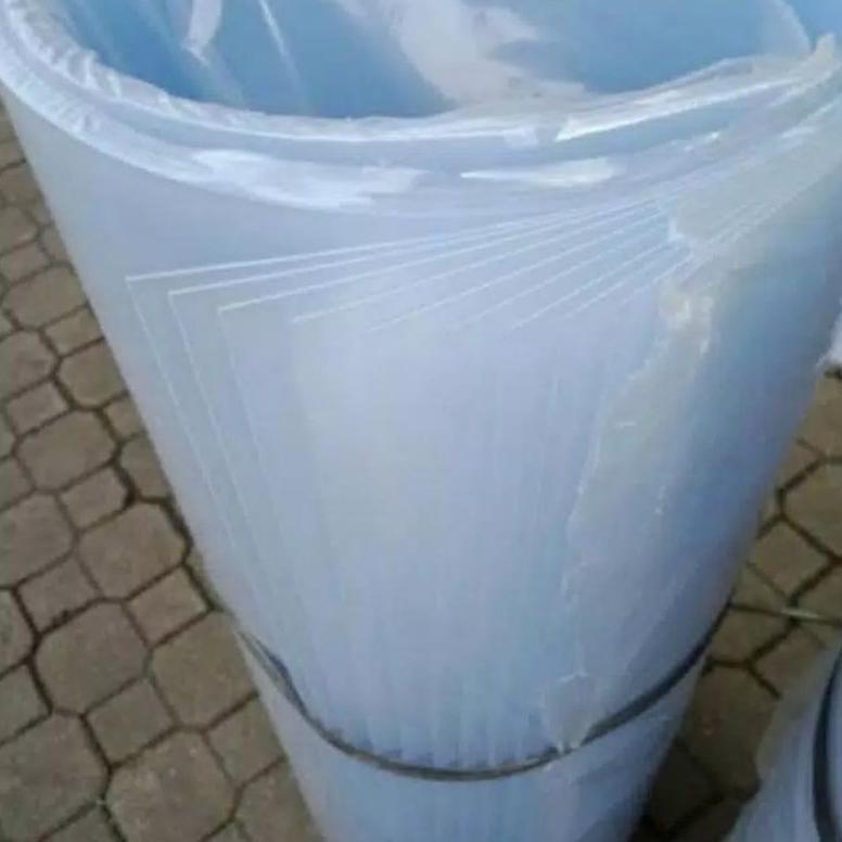 PVC Clear Sheet 1mm x 100cm x 200cm / Mika PVC Lembaran