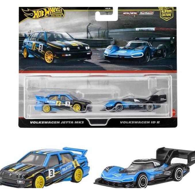 HOTWHEELS PREMIUM 2 PACK VOLKSWAGEN JETTA / VOLKSWAGEN ID R