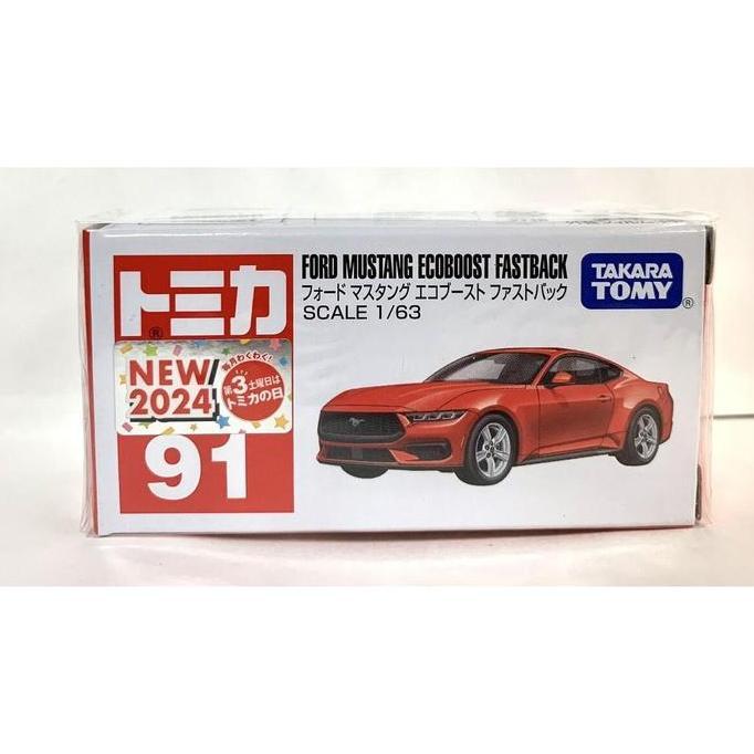 Tomica 91 Ford Mustang Ecoboost Fastback