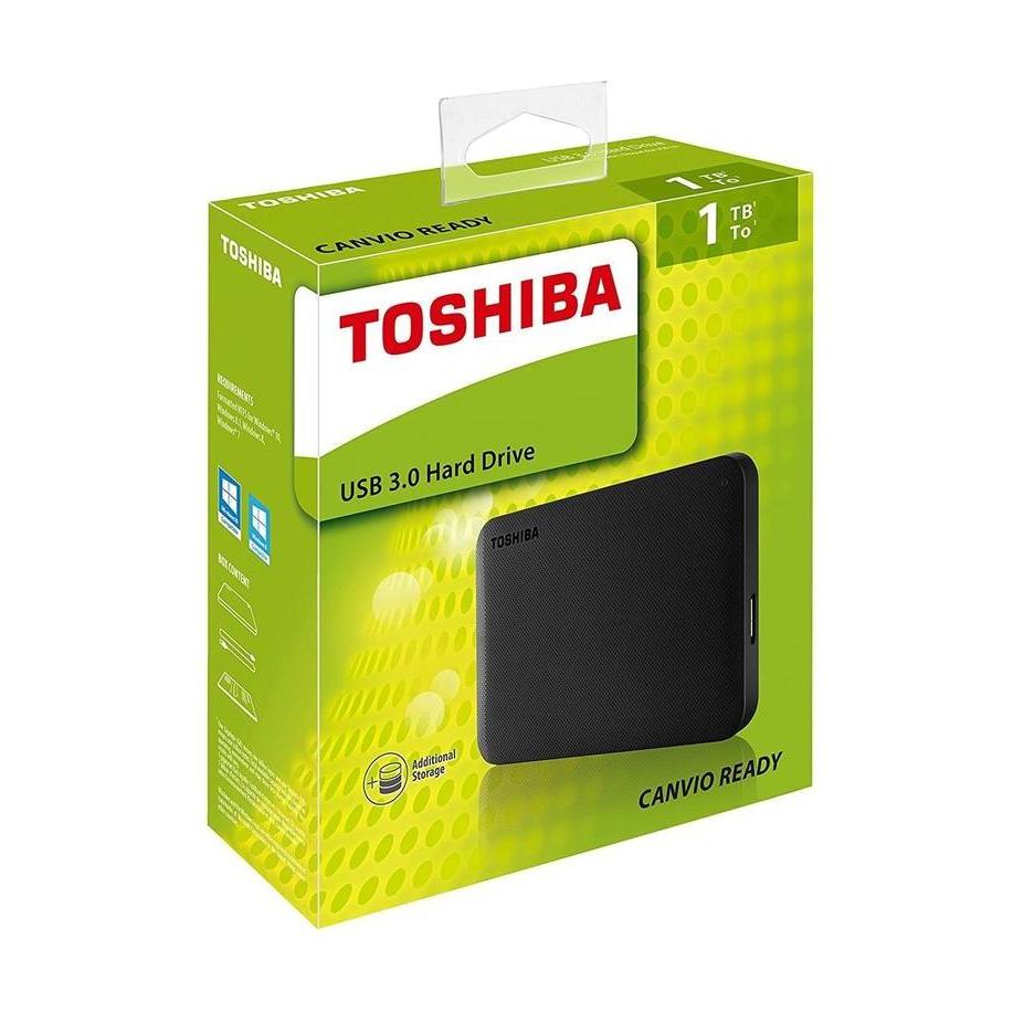 Toshiba Canvio Ready 1TB - External Hard Disk