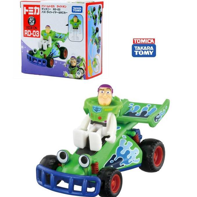 Tomica Ride on Disney RD-03 Buzz Lightyear & RC Car