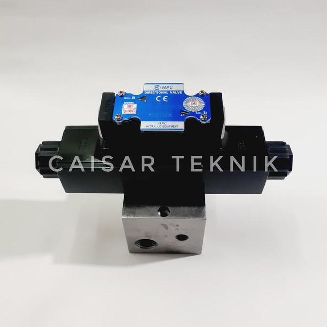 Solenoid Valve Hydraulic + Manifold Terbaru 