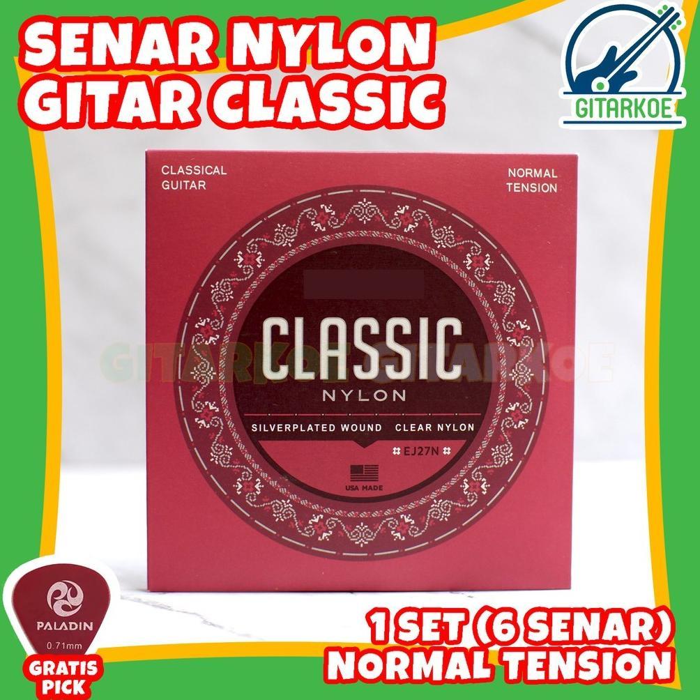 NOVELLEAMARKET SENAR GITAR NYLON GITAR KLASIK NILON HITAM - PIN PULLER ALAT MEMPERMUDAH MENGELUARKAN