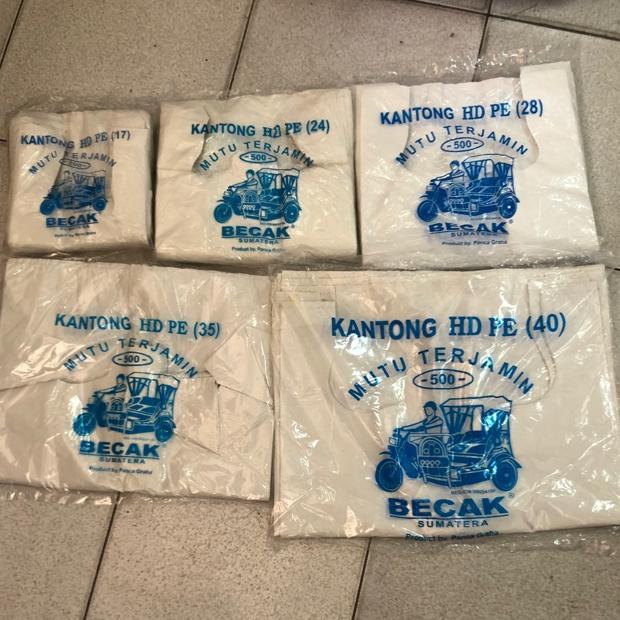 KANTONG KRESEK TEBAL PUTIH SUSU BECAK