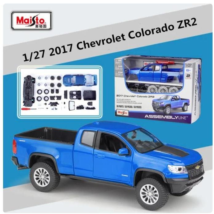 Maisto DIY Diecast mobil skala 1:24 ukuran besar model assembly line - Original licensed products me