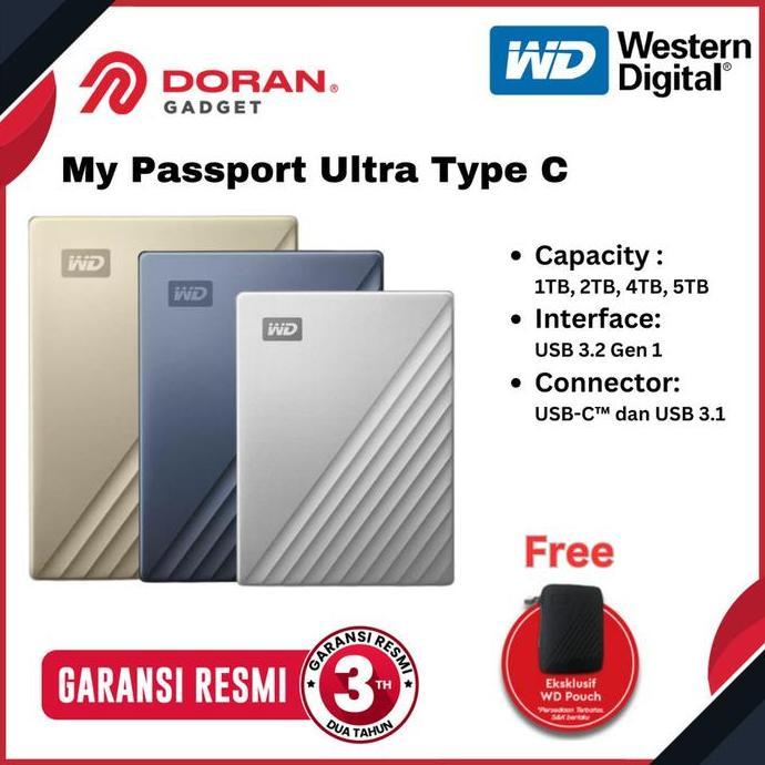 Western Digital My Passport Ultra Type C WD My Passport Ultra Type C