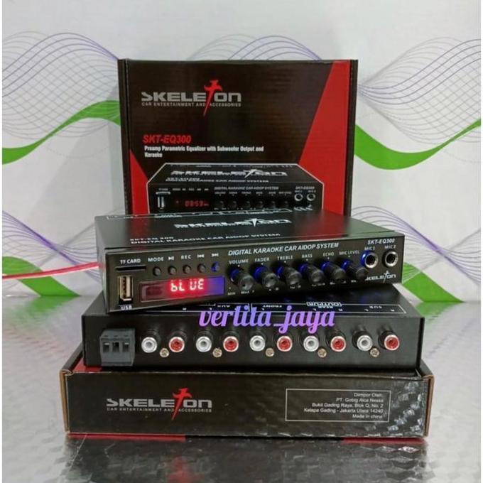 Parametrik Equalizer Skeleton Skt-E300 Bluetooth