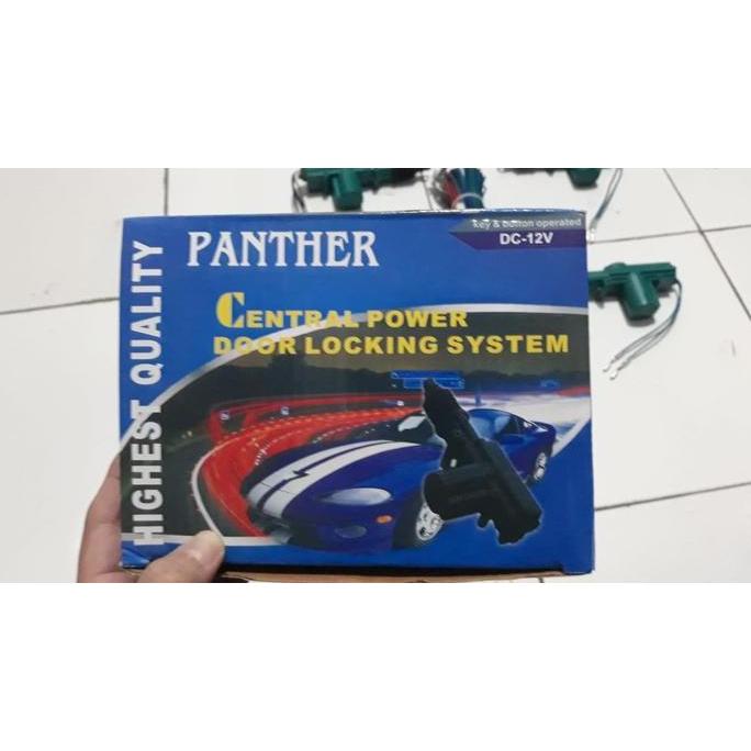 Central Lock UNIVERSAL Komplit 4 Pintu / CENTRAL LOCK PANTHER