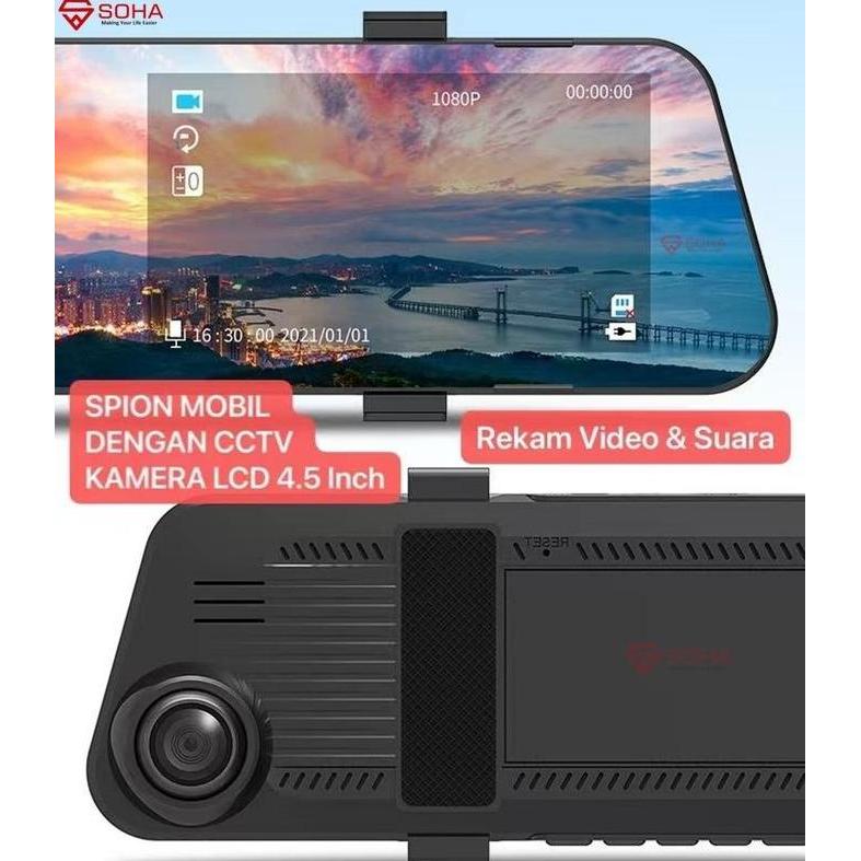 Promo AM-30 DVR Kamera Mobil Spion CCTV Mobil DVR Dasbor Cam di Spion FHD Diskon