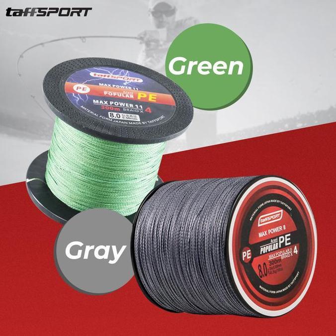 SENAR PE PANCING 500M SENAR PE 0.4 0.6 0.8 1.0 1.5 - 8.0 Termurah SENAR PANCING ANTI KRITING SENAR K