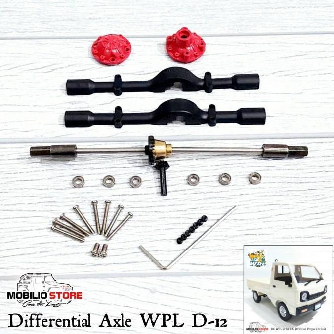 Upgrade Part - Differential Axle Wpl D12 Gardan Diferensial D-12