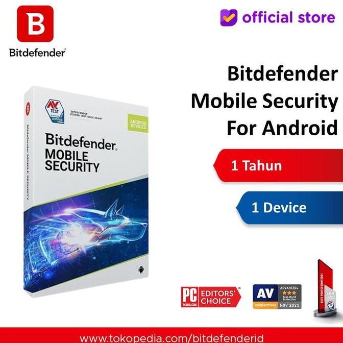 Bitdefender Mobile Security For Android 1 Year 1 Device