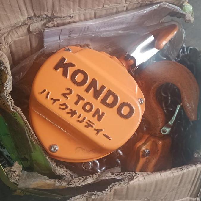 TERMURAH - Kondo chain block - chainblock - Takel - katrol 2 Ton x 5 meter