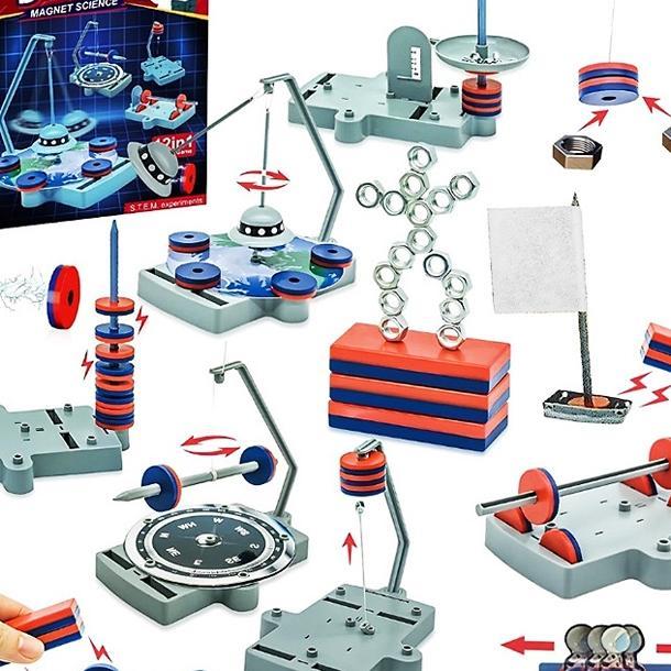 Funtoy 12/14 In 1 Diy Mainan Edukasi Surprising Chemistry Magnet Science Kit Sains Game