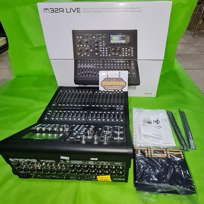 MIDAS M32R LIVE DIGITAL MIXER ORIGINAL MIDAS M-32R ORIGINAL DAN TERPERCAYA