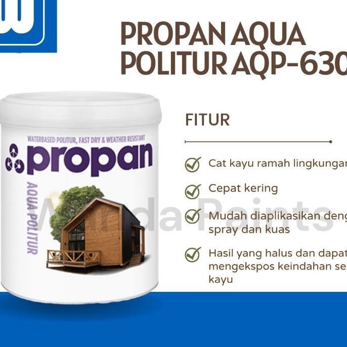 Propan Ultran Aqua Politur Aqp-630 Politur Waterbased - 1 Lt