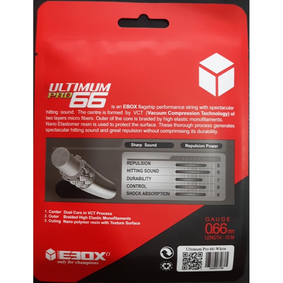 Senar Ebox Ultimum Pro 66 Original