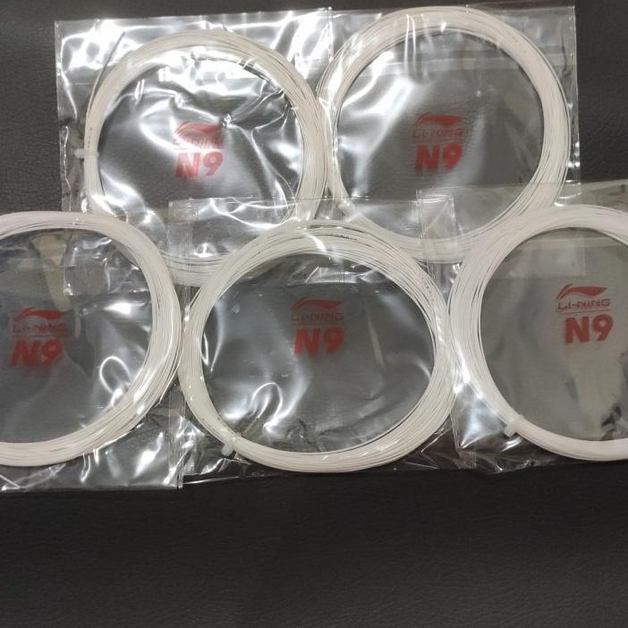String Raket - Senar Raket Badminton Lining N9 Original New Sale