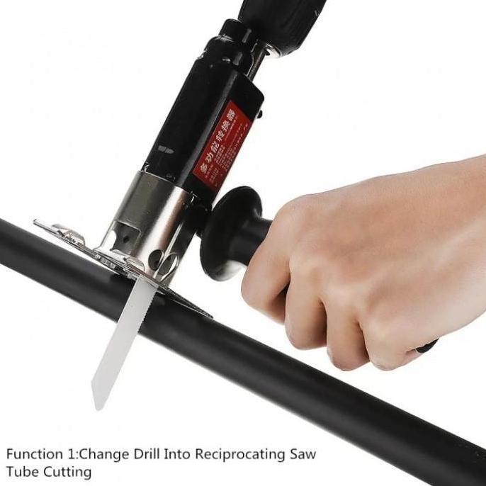 DRILLPRO Multifunction Reciprocating Changeable Saw Attachment