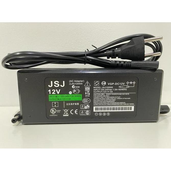 Adaptor 12V 5A / Adaptor DC 12 Volt 5 Ampere