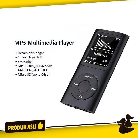 DAP Portable Audio Player MP3 Player Mini Digital LCD FM Radio