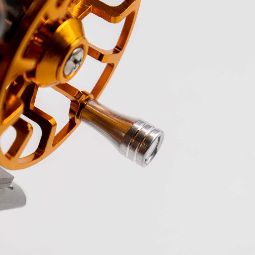 Reel Fly Fishing Reel Pancing Leo Gulungan Pancing Fly Fishing Full Metal 120M