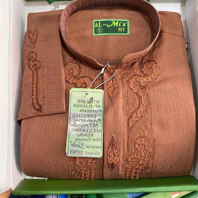Baju koko almia mt orinal | Koko Almia MT lengan panjang | Kemko Pria Almia Premium