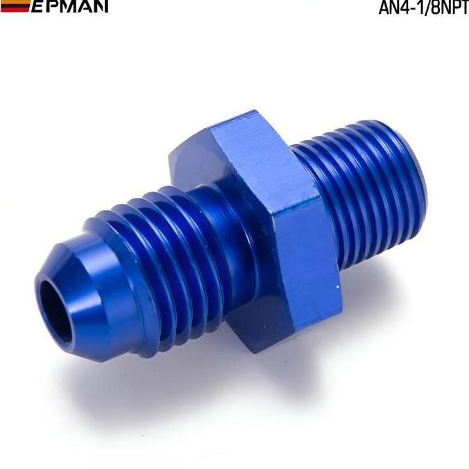 Grosir Nepel Fitting Oil Line Flare An4 An6 Ke 1/8 Npt For Turbo Oil Line Universal An4-1/8Npt An6-1