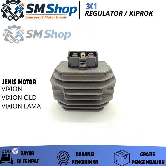 3C1 Regulator/ Kiprok Vixion, Vixion Old/Lama, Vixion New/ Ciprok/ Rgulator/ Pengatur Arus/ Kprok Hi