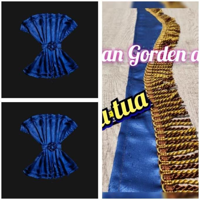 1SET KAIN GORDEN TIRAI PINTU DAN KACA DEPAN BAHAN IMPORT PREMIUM 1 PASANG HORDENG MOBIL UNIVERSAL AK