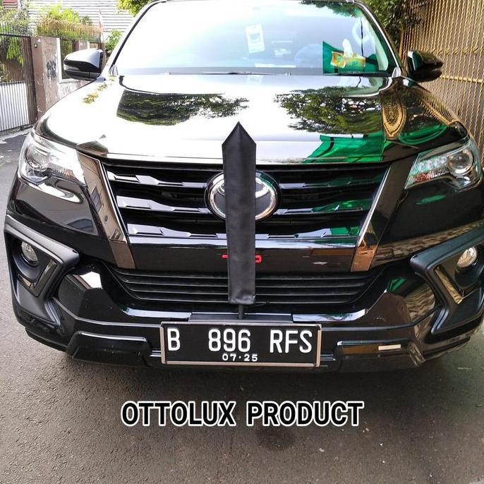 Tiang Bendera. Dasi Mobil. Model Menteri / Pejabat. Universal